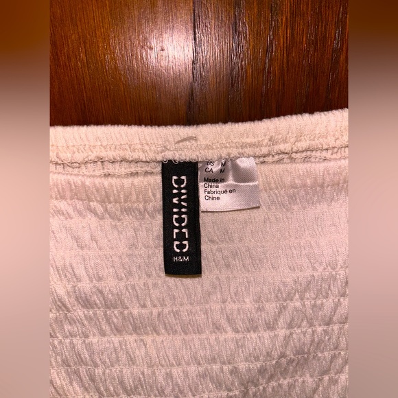 Cream Coloured Crop Top - Picture 3 of 4